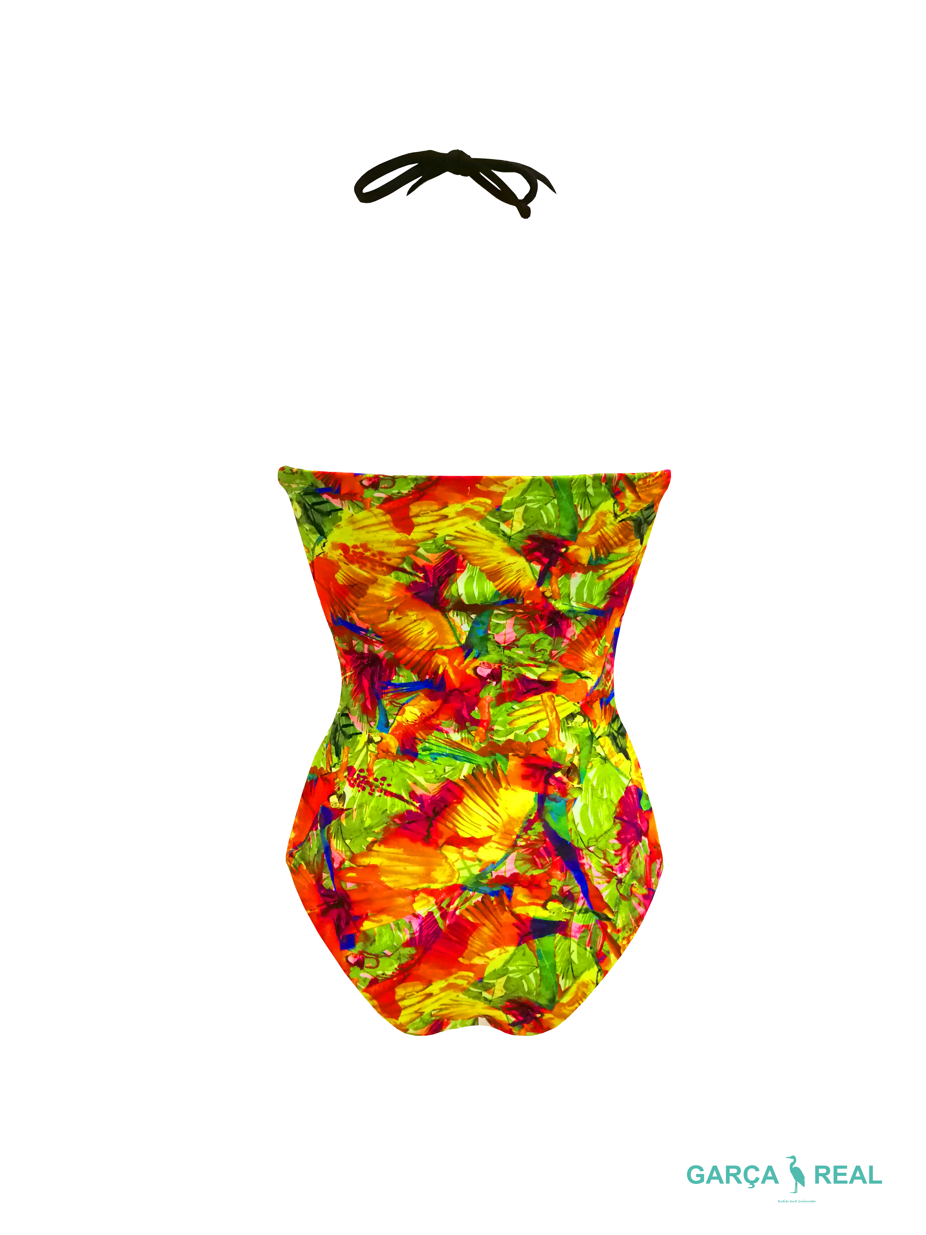 Reversible Corset and Purple Swimsuit